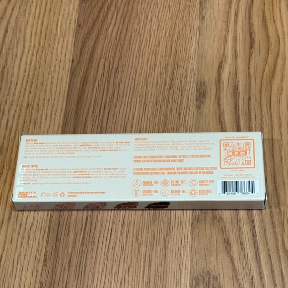 5 for $25 item ๐บ Beauty For Certain Playa to Palazzo Eyeshadow Palette - Picture 3 of 5